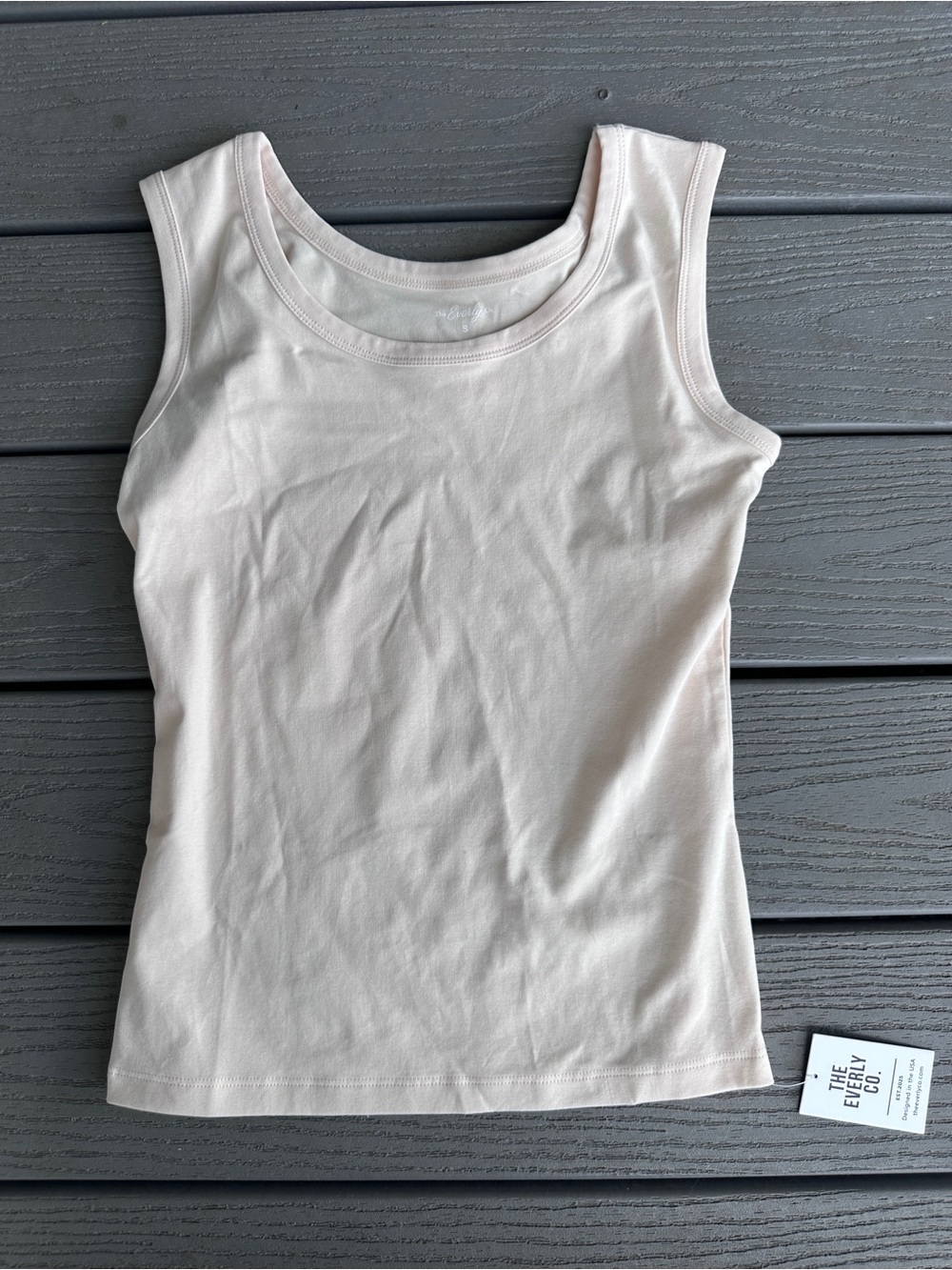 Everly Cream concept Tank Top small - Picture 2 of 3